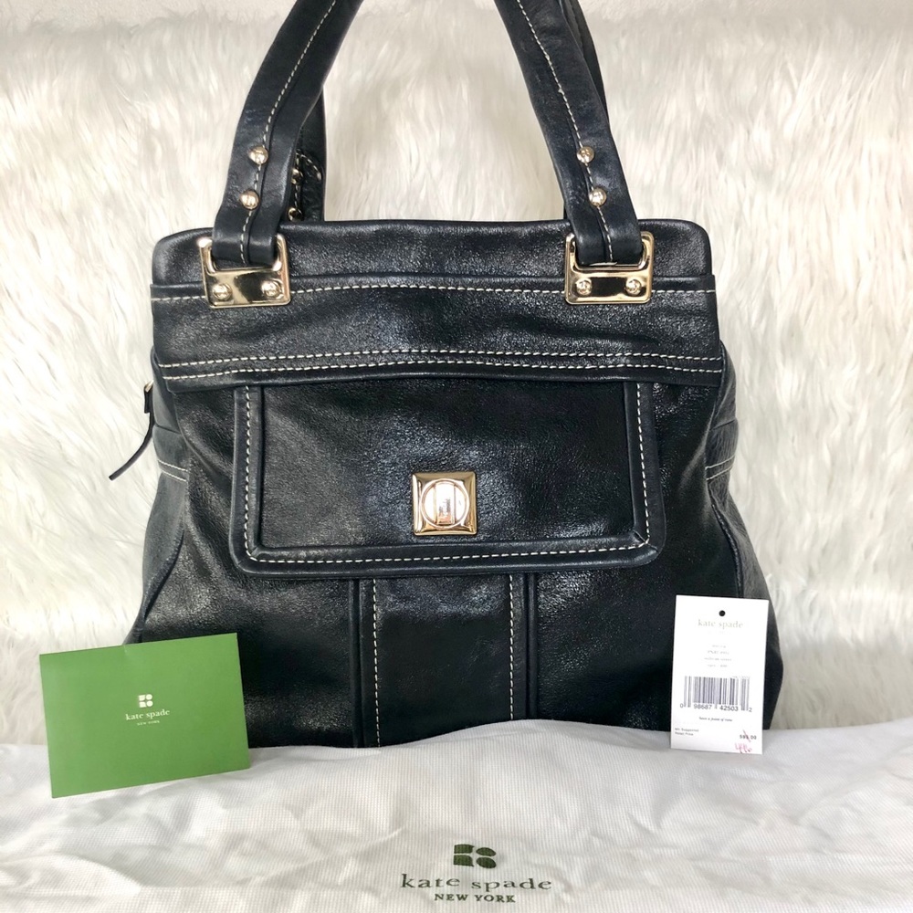 Navy Kate Spade Sullivan Street Melita handbag